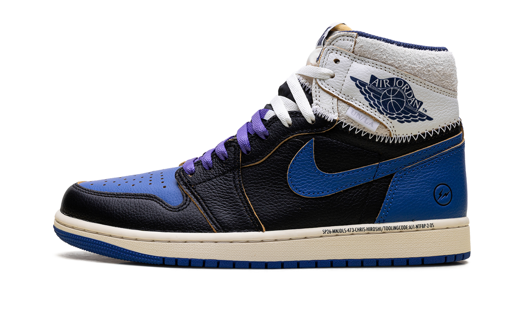 Air Jordan 1 "Fragment Design - Union LA - Royal" IO7847 001