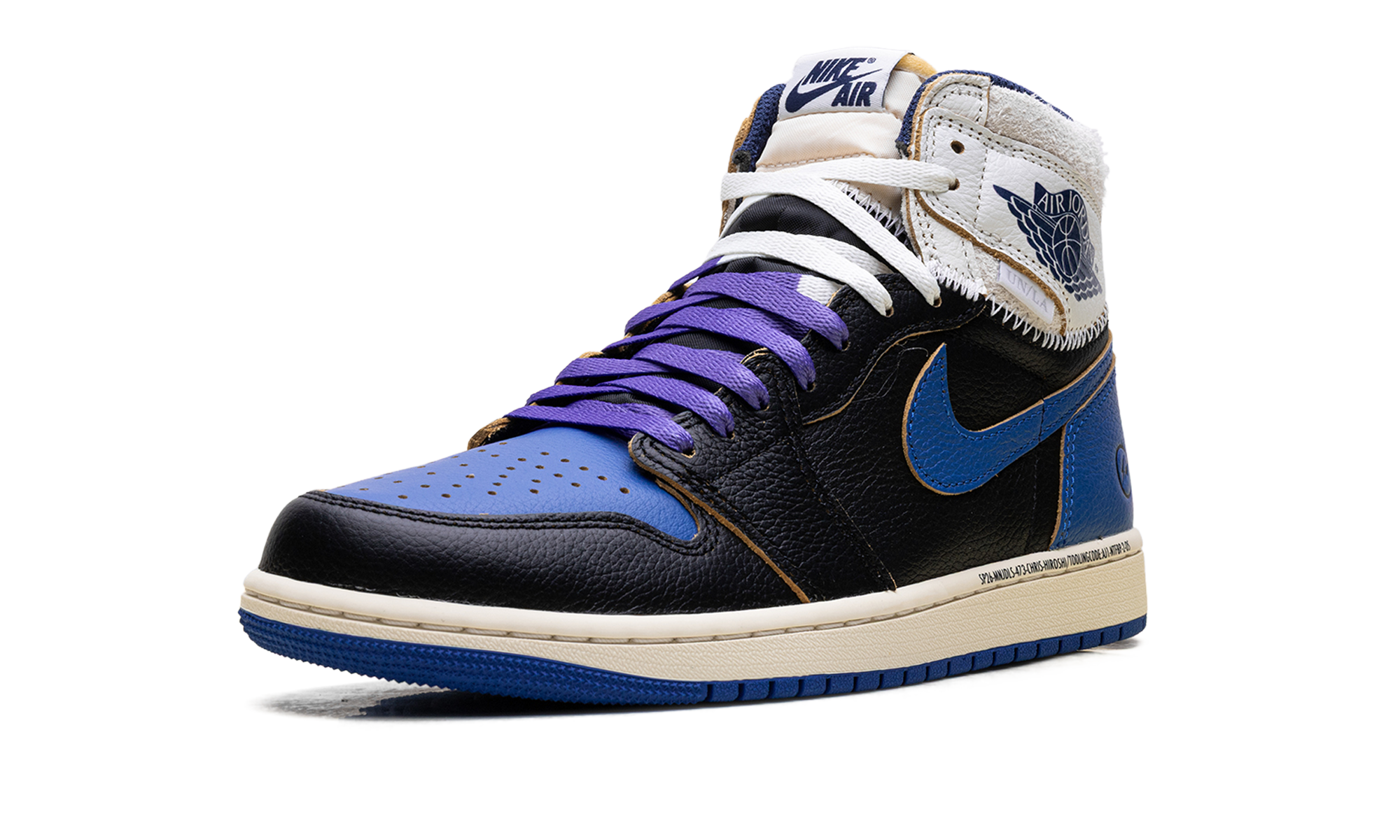 Air Jordan 1 "Fragment Design - Union LA - Royal" IO7847 001